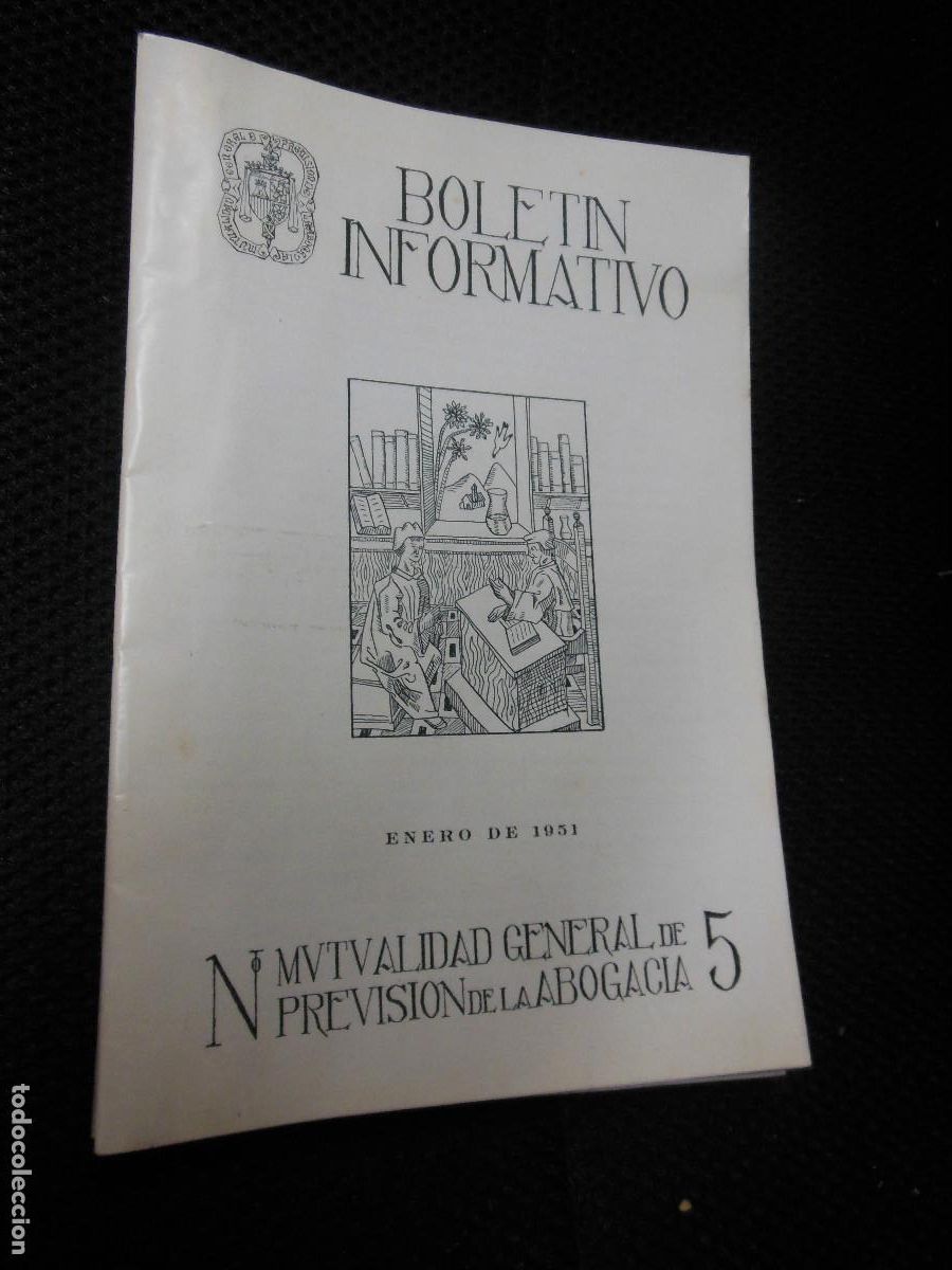 Coleccionismo de revistas y peri&oacute;dicos: 1951 57 BOLETIN INFORMATIVO REVISTA MUTUALIDAD GENERAL DE PREVISION DE LA ABOGACIA N&ordm; 5, 6 , 8 AL 16