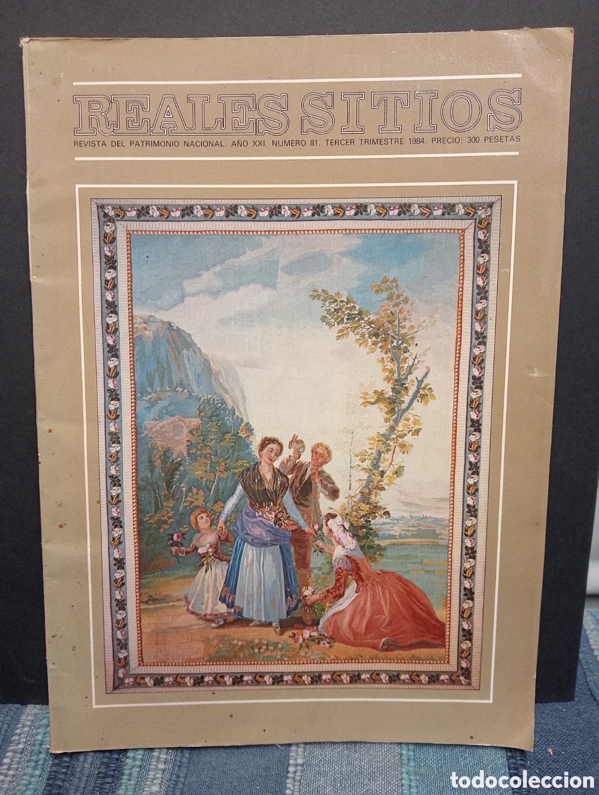 Coleccionismo de Revistas y Peri&oacute;dicos: LIQUIDACI&Oacute;N. REALES SITIOS. ARTE DE LOS SITIOS REALES. PATRIMONIO NACIONAL. N&Uacute;MERO 81. A&Ntilde;O 1984