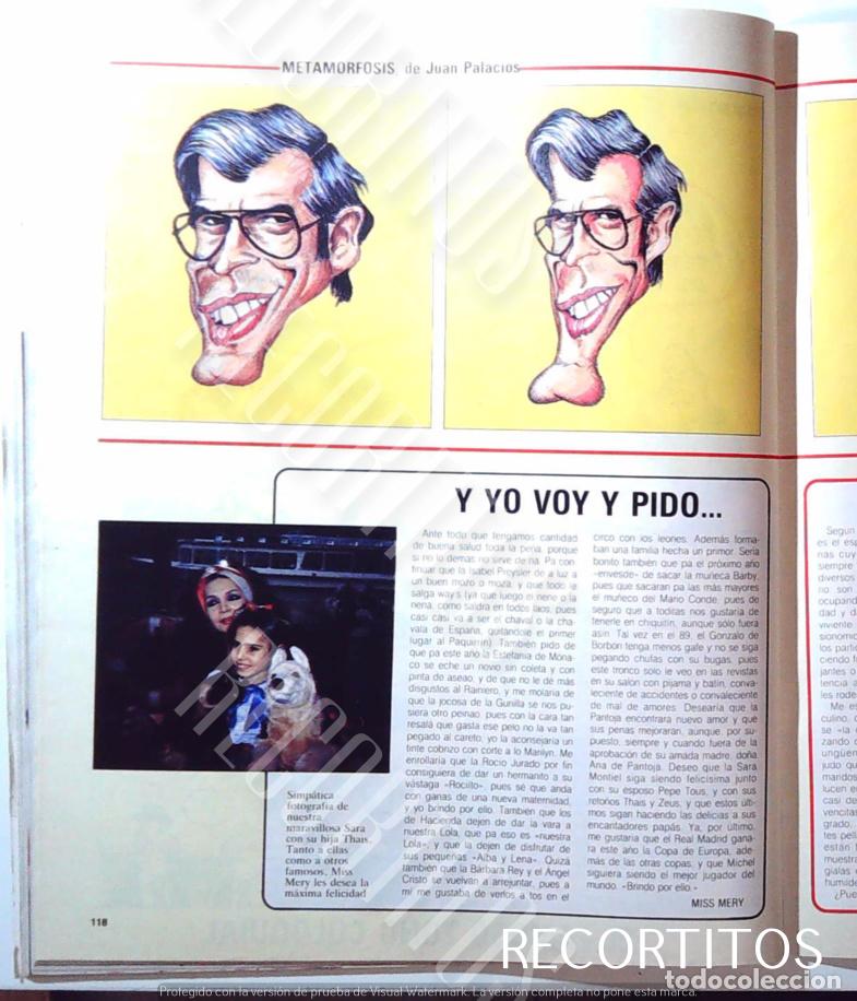 Coleccionismo de revistas y peri&oacute;dicos: sara montiel thais zeus sarita
