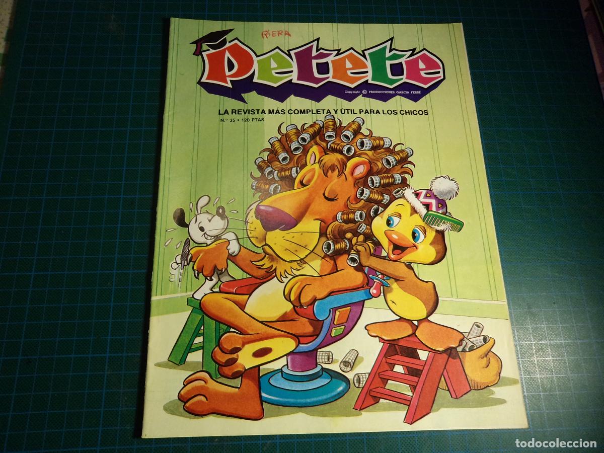 Coleccionismo de Revistas y Peri&oacute;dicos: Revista Petete. N&ordm; 35. Producciones Garcia Ferr&eacute;.