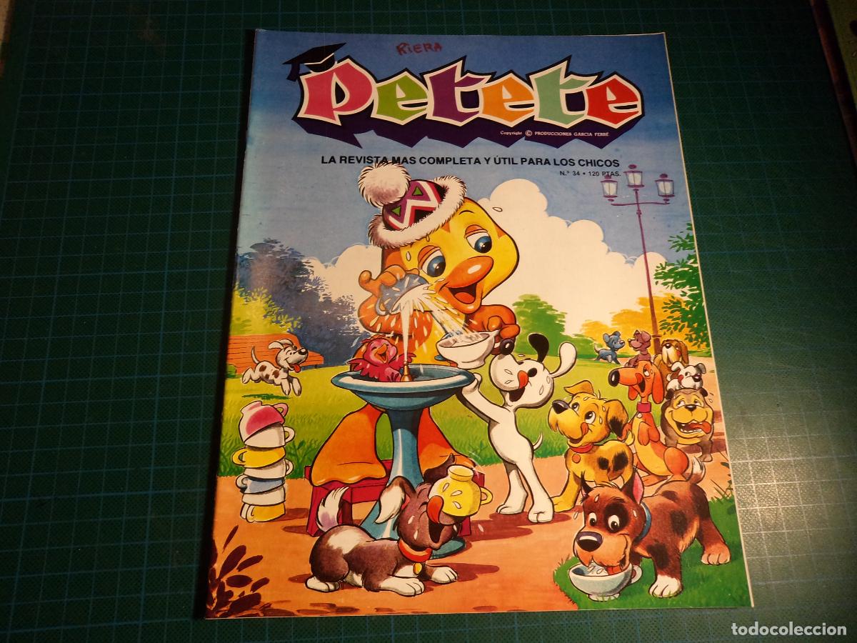 Coleccionismo de Revistas y Peri&oacute;dicos: Revista Petete. N&ordm; 34. Producciones Garcia Ferr&eacute;.