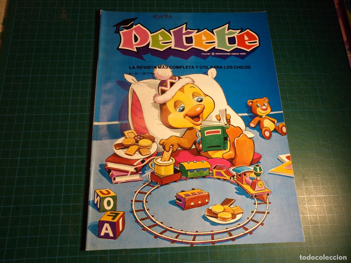 Coleccionismo de Revistas y Peri&oacute;dicos: Revista Petete. N&ordm; 33. Producciones Garcia Ferr&eacute;.