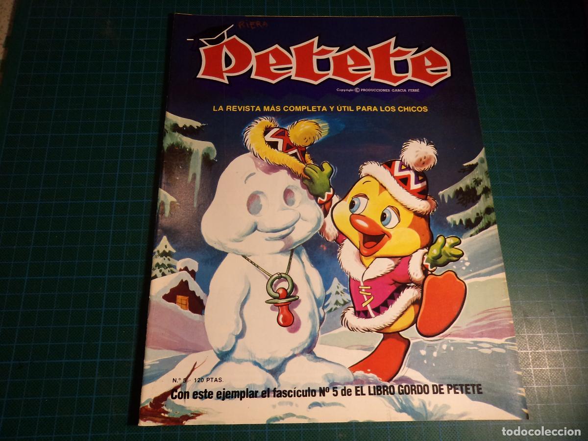 Coleccionismo de Revistas y Peri&oacute;dicos: Revista Petete. N&ordm; 5. Producciones Garcia Ferr&eacute;.
