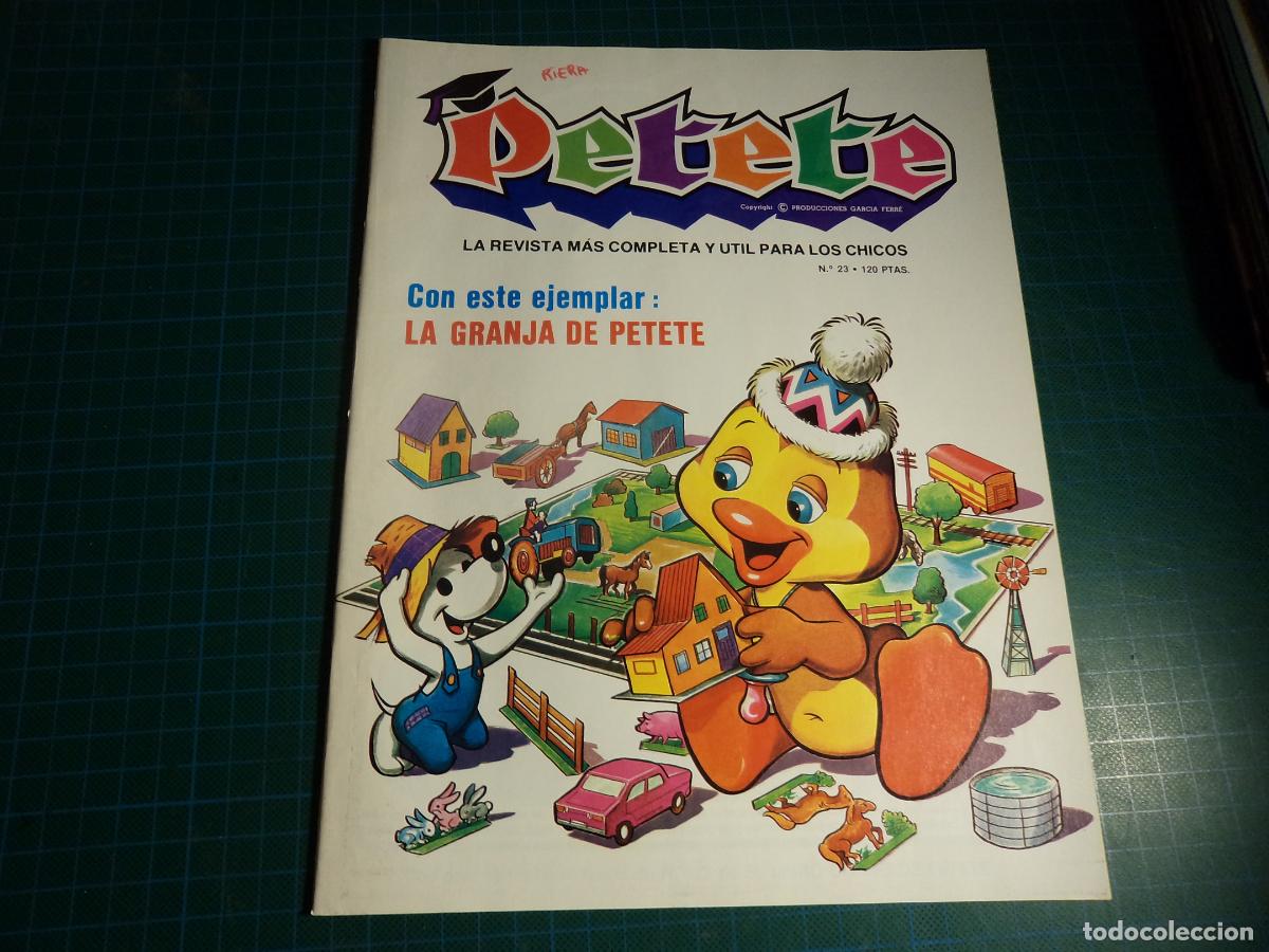 Coleccionismo de Revistas y Peri&oacute;dicos: Revista Petete. N&ordm; 23. Producciones Garcia Ferr&eacute;.