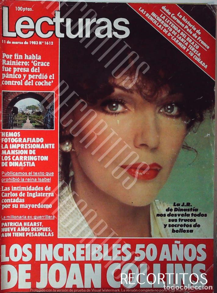 Coleccionismo de revistas y peri&oacute;dicos: JOAN COLLINS DINASTIA recorte portada