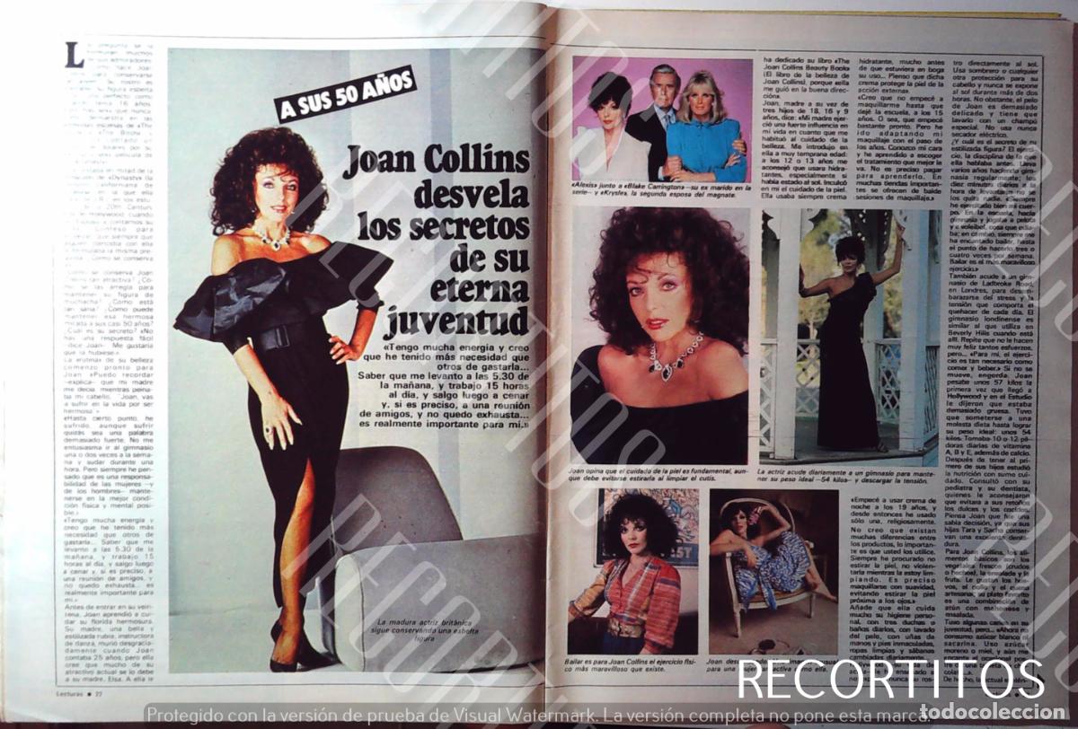 Coleccionismo de revistas y peri&oacute;dicos: joan collins dinasty linda evans john forsythe