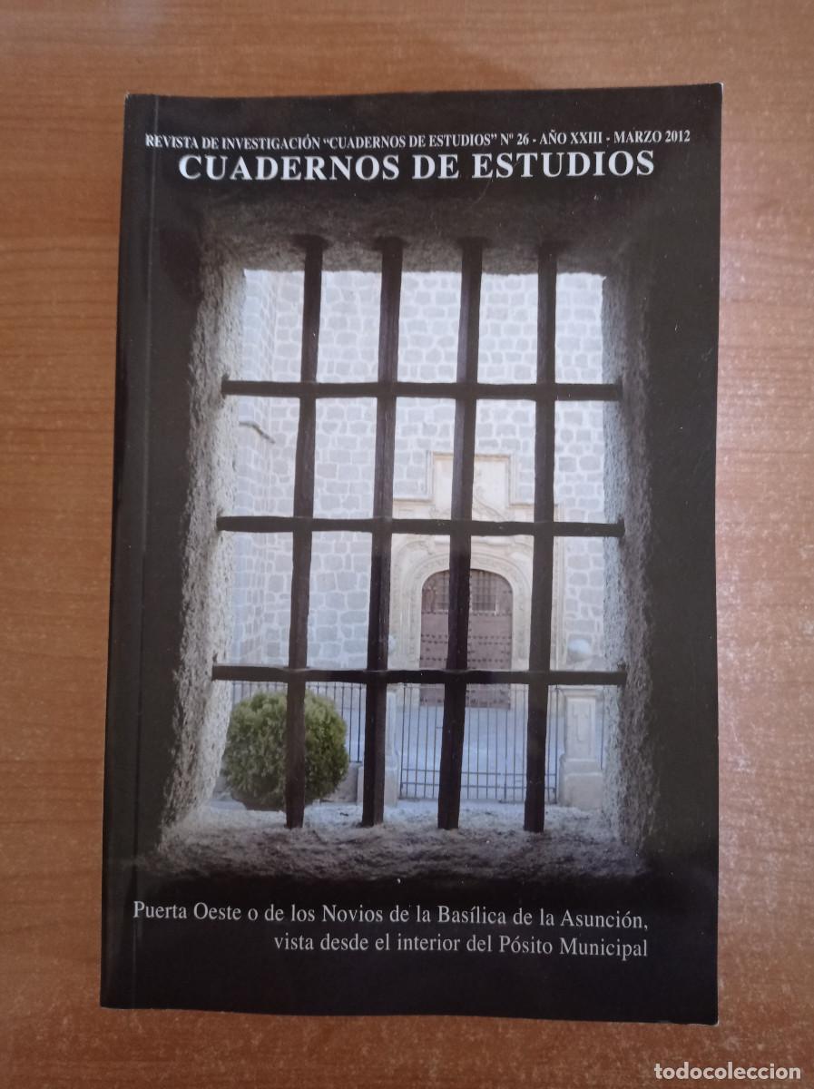 Coleccionismo de revistas y peri&oacute;dicos: Revista de Investigaci&oacute;n. Cuadernos de Estudios n&ordm; 26 - A&ntilde;o XXIII - Marzo 2012