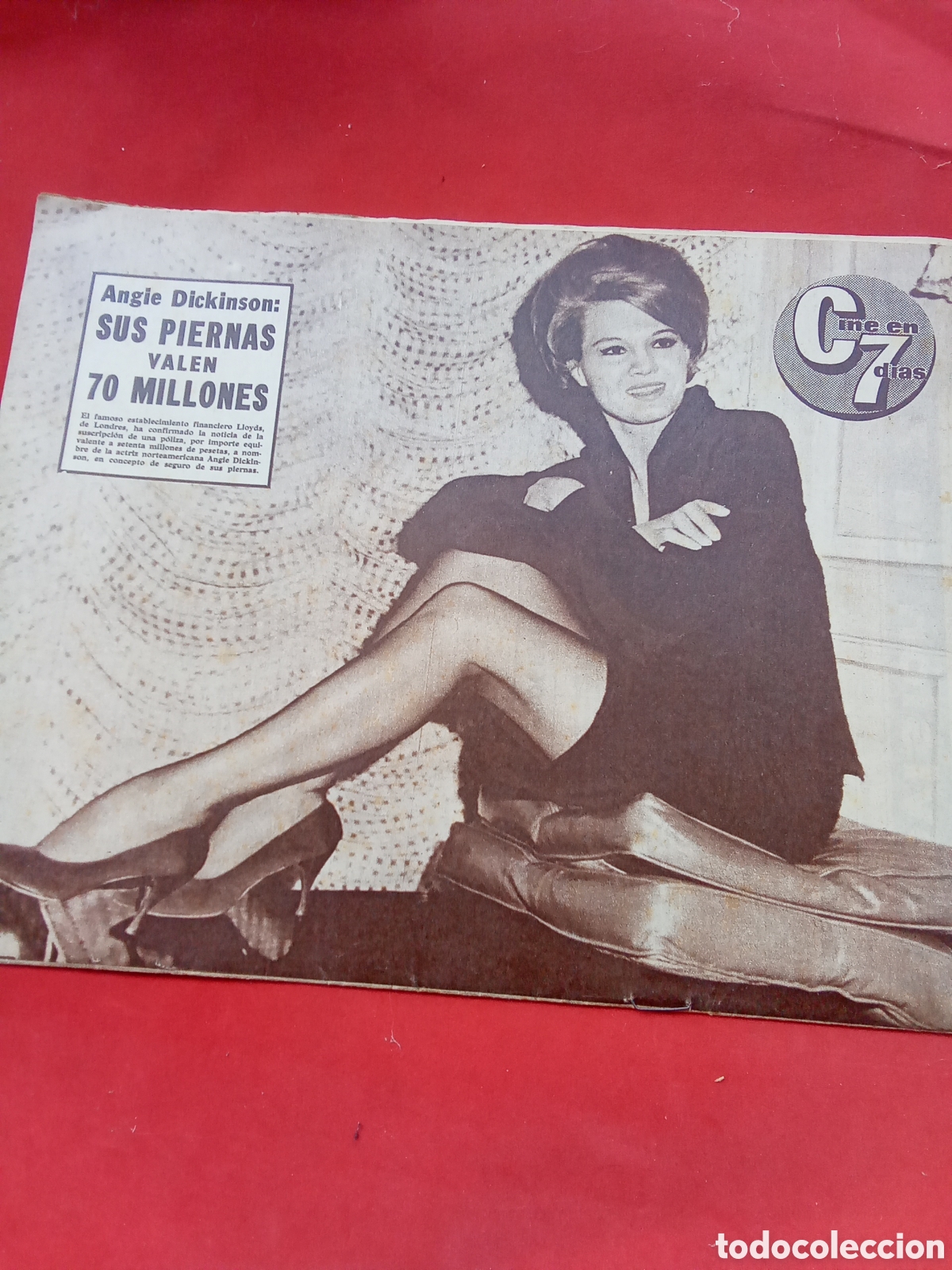 Colecionismo de Revistas e Jornais: CINE EN 7 DIAS N&Uacute;M. 159 A&Ntilde;O 1964