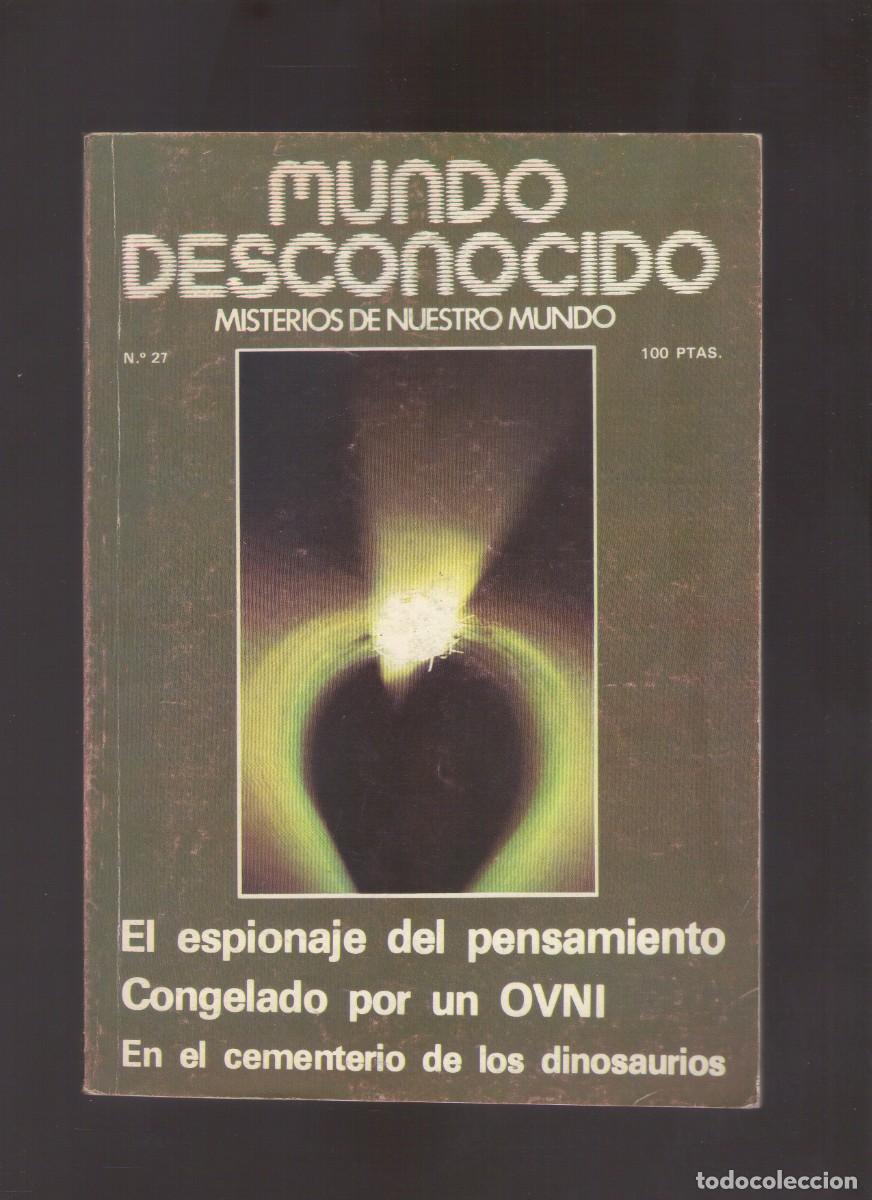 Collezionismo di Riviste e Giornali: N.&ordm; 27 Septiembre 1978 - Revista Mundo desconocido. Misterios de nuestro mundo