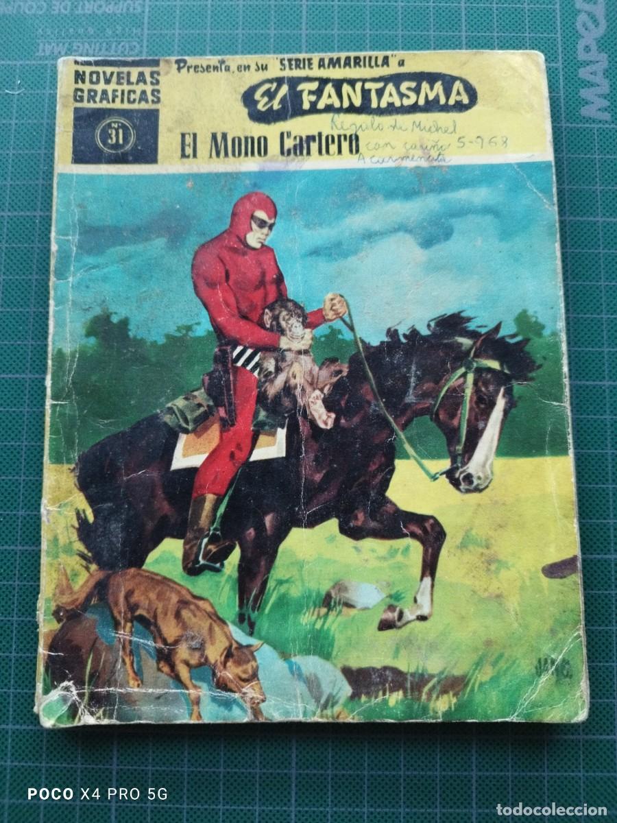 Coleccionismo de Revistas y Peri&oacute;dicos: NOVELAS GRAFICAS &rdquo; EL FANTASMA &rdquo;: EL MONO CARTERO ( 1959 )