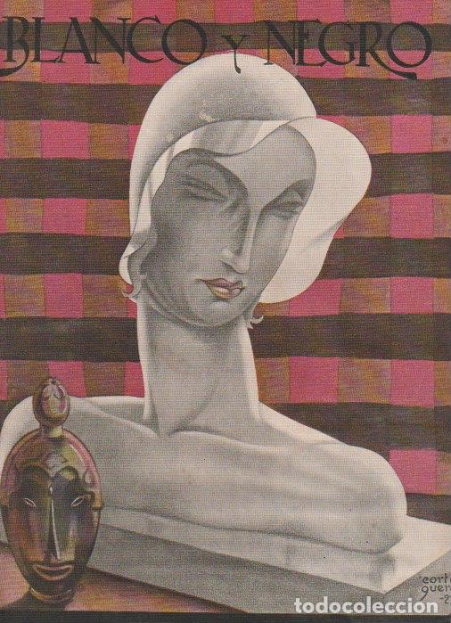Collezionismo di Riviste e Giornali: Ilustraci&oacute;n de Cortiguera para cubierta de revista Blanco y Negro - 1930