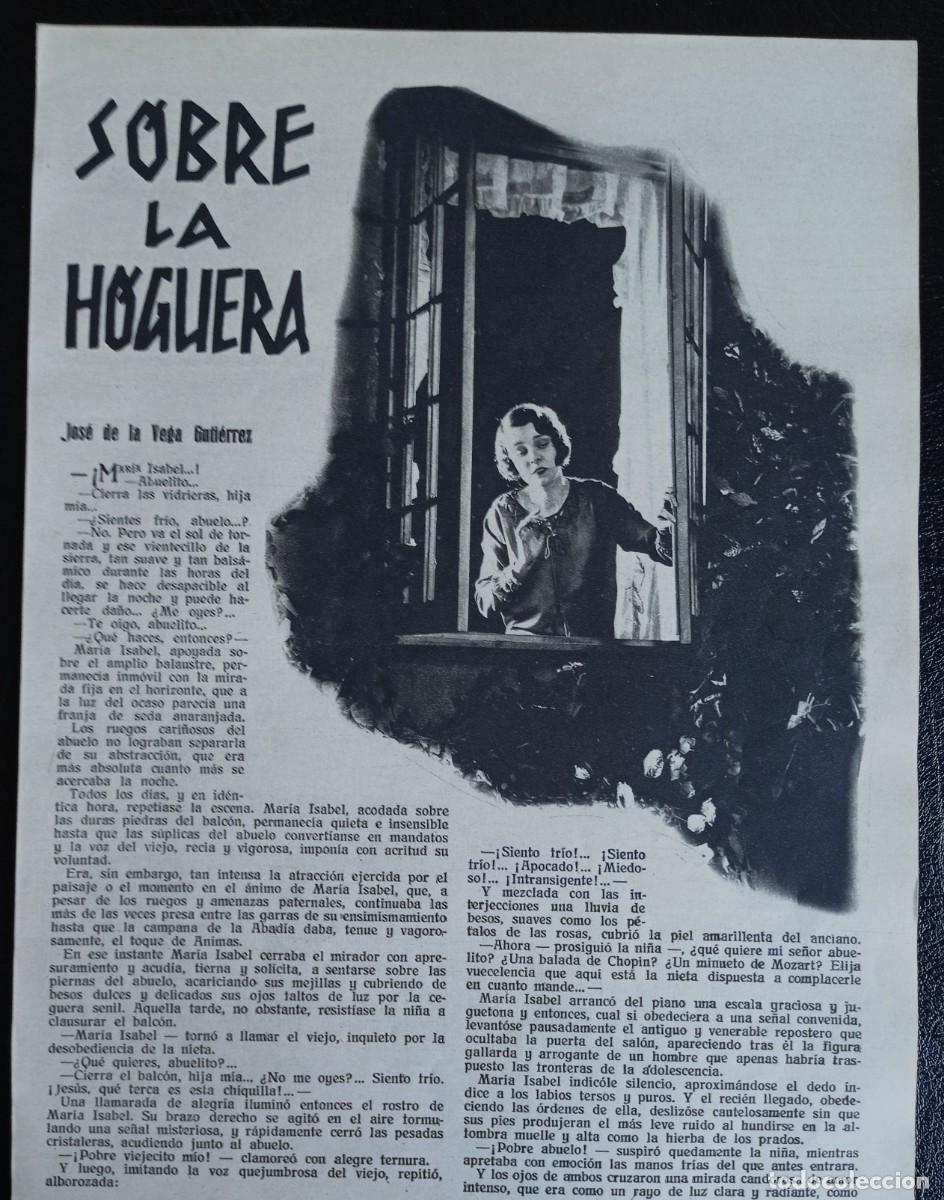Coleccionismo de Revistas y Peri&oacute;dicos: JOSE DE LA VEGA GUTIERREZ - TRES HOJAS SUELTAS PUBLICACI&Oacute;N A&Ntilde;OS 30