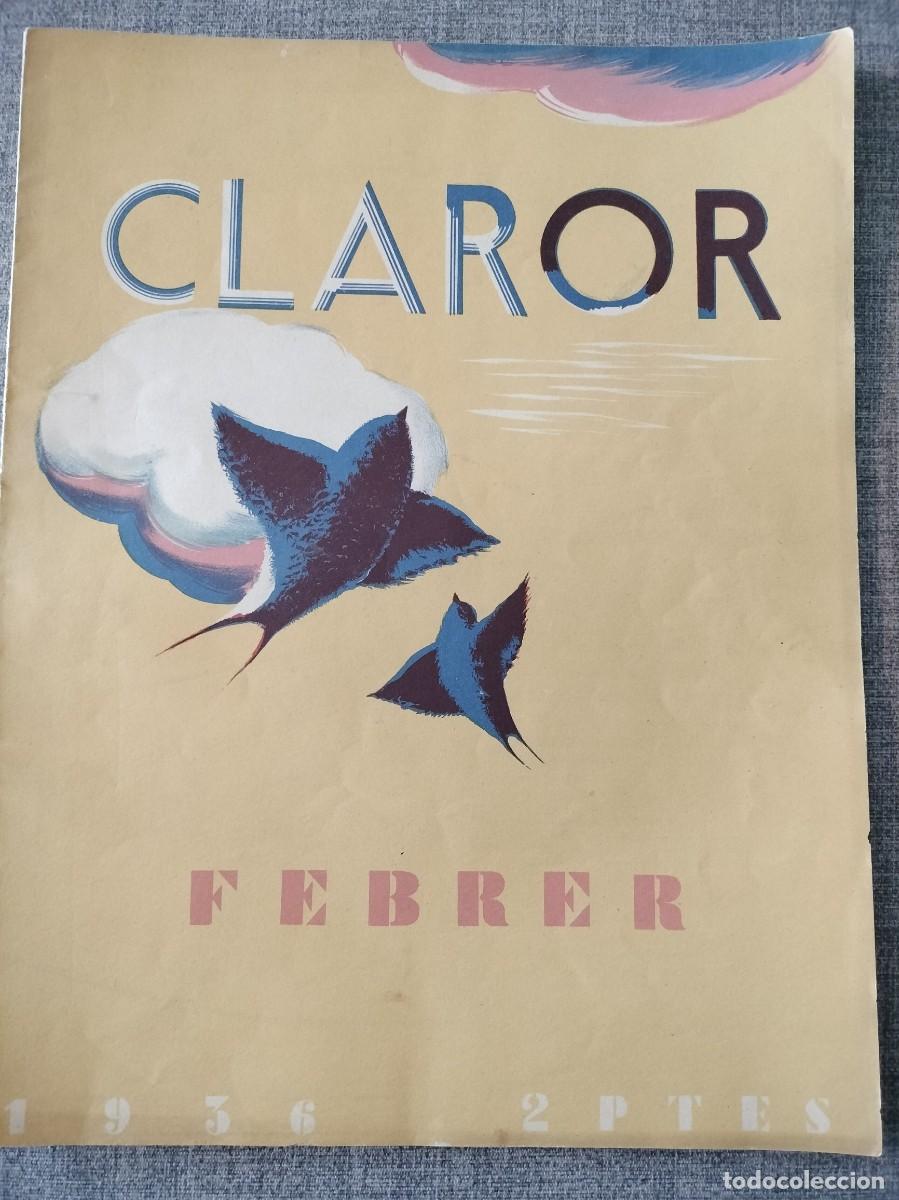 Coleccionismo de Revistas y Peri&oacute;dicos: 1936 -REVISTA CLAROR - FEBRER- EDITADA POR INSTITUT DE CULTURA DE LA DONA I BIBLIOTECA POPULAR