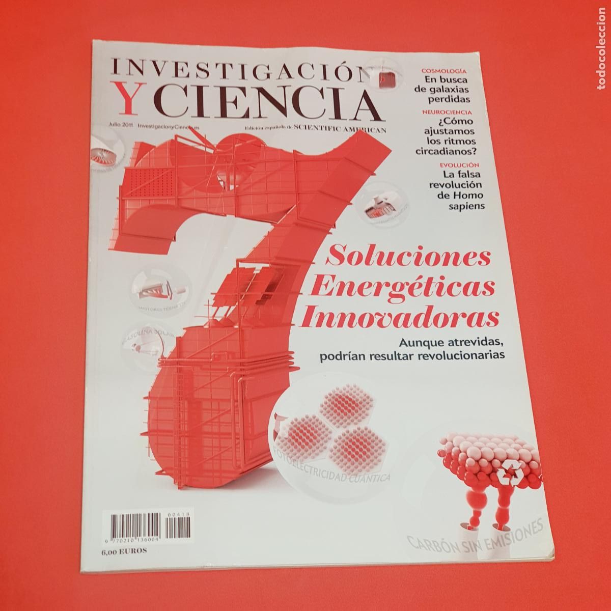 Coleccionismo de Revistas y Peri&oacute;dicos: FASC&Iacute;CULO-INVESTIGACI&Oacute;N Y CIENCIA-2011-JULIO-BUEN ESTADO