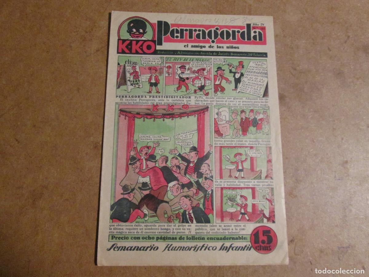 Collezionismo di Riviste e Giornali: semanario humoristico infantil, K-K-O Perragorda n&ordm; 181, sin abrir, editorial Guerri, 1936