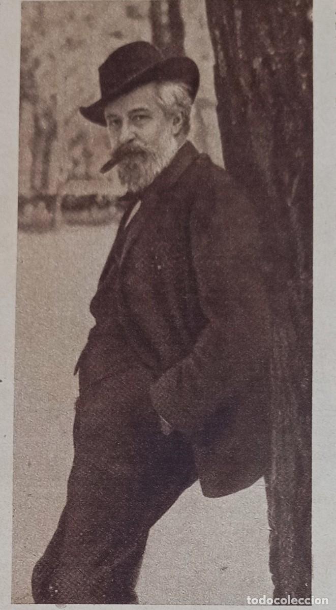 Coleccionismo de Revistas y Peri&oacute;dicos: SANTIAGO RUSI&Ntilde;OL - DOS HOJAS SUELTAS PUBLICACI&Oacute;N A&Ntilde;OS 30