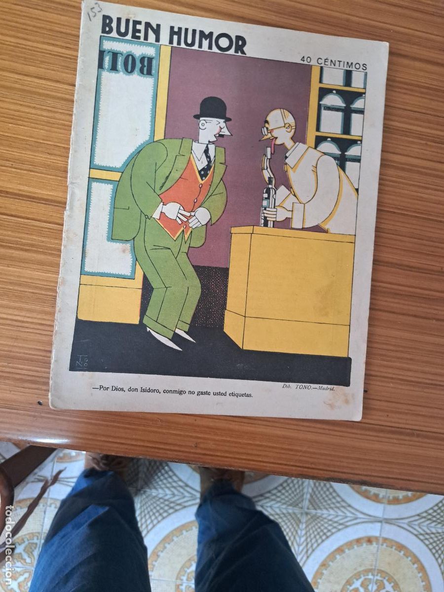 Collezionismo di Riviste e Giornali: BUEN HUMOR N&ordm;153 EDITA PRENSA NUEVA