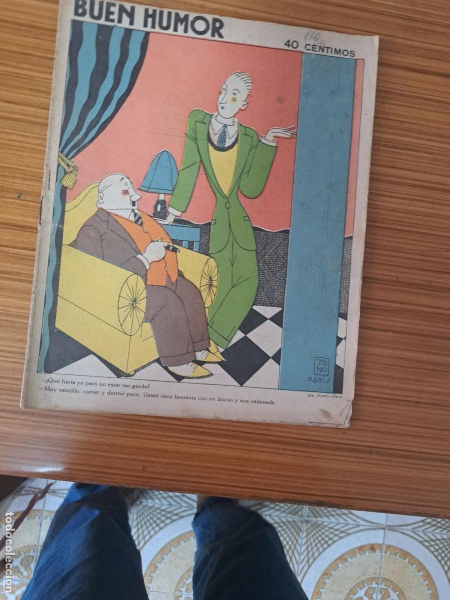 Collezionismo di Riviste e Giornali: BUEN HUMOR N&ordm;116 EDITA PRENSA NUEVA