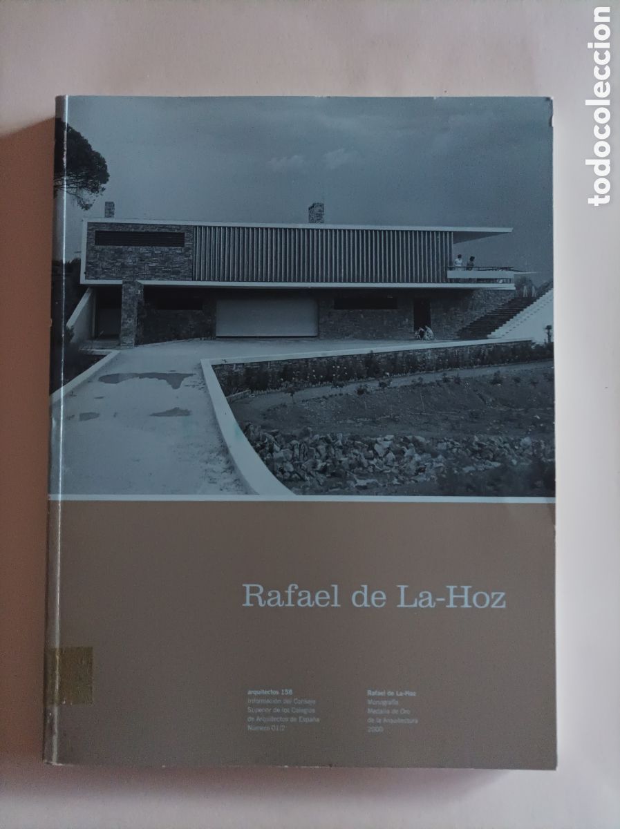 Coleccionismo de revistas y peri&oacute;dicos: REVISTA ARQUITECTOS N&ordm; 158, RAFAEL DE LA HOZ, MONOGRAFIA, MEDALLA DE ORO DE LA ARQUITECTURA 2000, AR