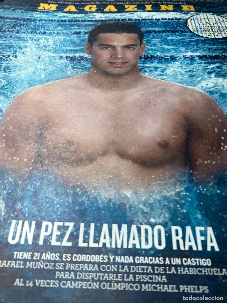 Coleccionismo de Revistas y Peri&oacute;dicos: Suplemento MAGAZINE. RAFAEL MU&Ntilde;OZ (NATACI&Oacute;N). SIME&Oacute;N DE BULGARIA.SARA MONTIEL. MAR&Iacute;A GALIANA.