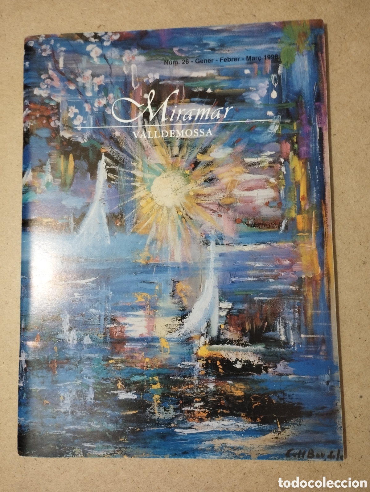 Collectionnisme de Revues et Journaux: REVISTA MIRAMAR VALLDEMOSSA NUM 26 (ANY 1996) PESCADORS DE VALLDEMOSSA / ESCUTS LLINATGES MALLORCA