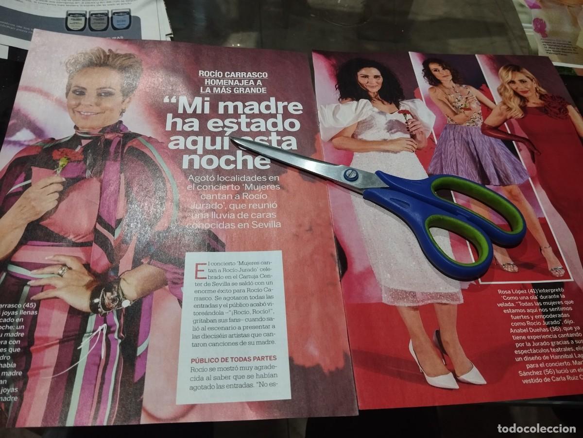 Coleccionismo de Revistas y Peri&oacute;dicos: ROCIO CARRASCO,ROSA LOPEZ,ANABEL SANCHEZ,ROCIO JURADO,LORENA GOMEZ,MARIA TOLEDO,ROKO 3 PAGINAS 2022