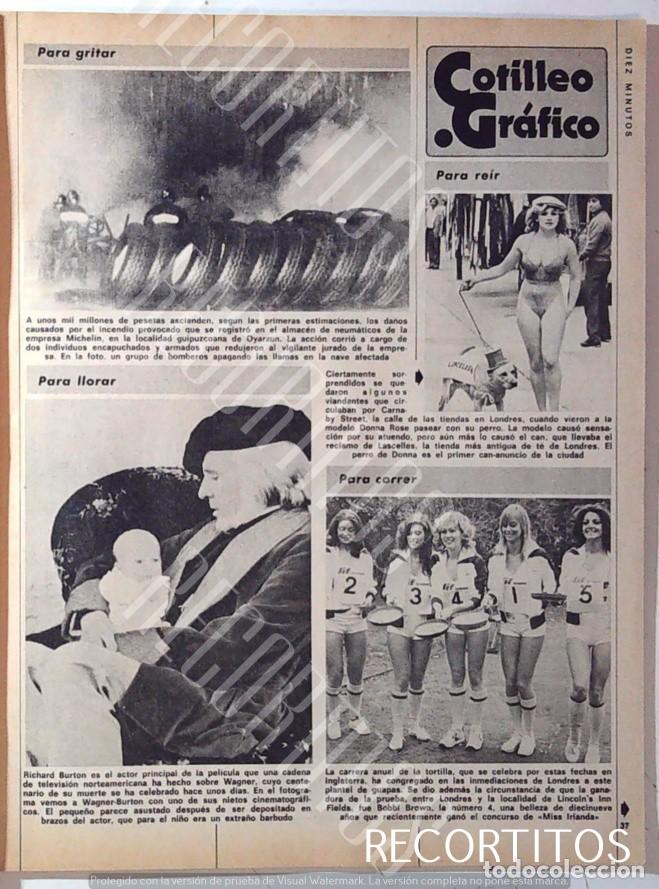 Collection Magazines and Newspapers: RICHARD BURTON MISS IRLANDA