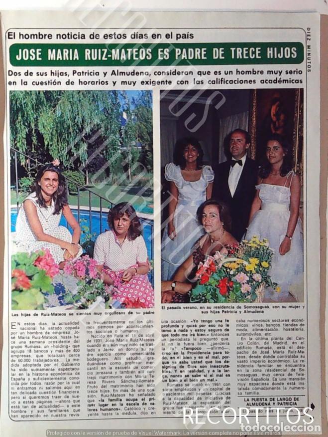 Collection Magazines and Newspapers: jose maria ruiz mateos rumasa