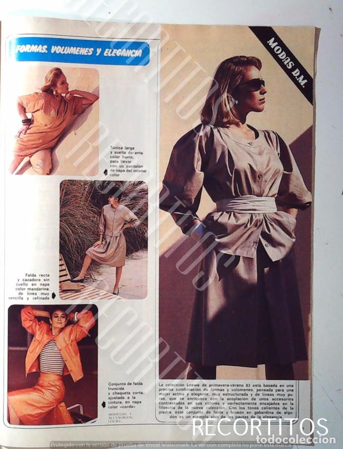 Coleccionismo de revistas y peri&oacute;dicos: MODA DE LOEWE 1983 LOEW