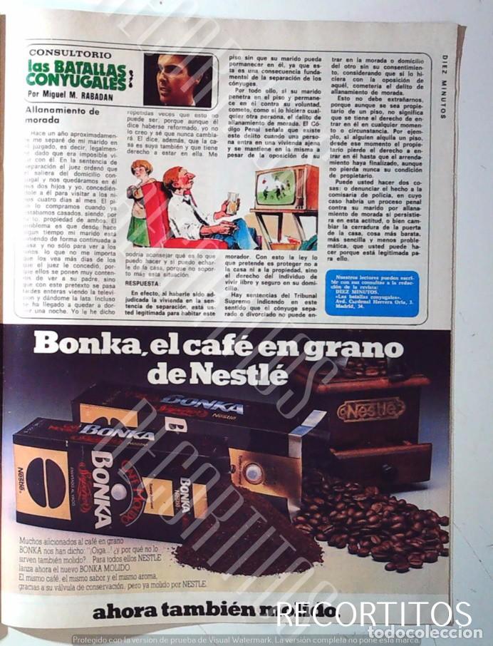 Coleccionismo de revistas y peri&oacute;dicos: bonka cafe anuncio publicidad NESTLE