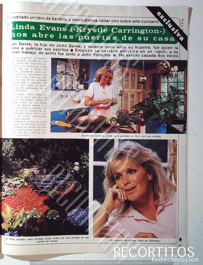 Coleccionismo de revistas y peri&oacute;dicos: LINDA EVANS KRYSTLE CARRINGTON DINASTIA