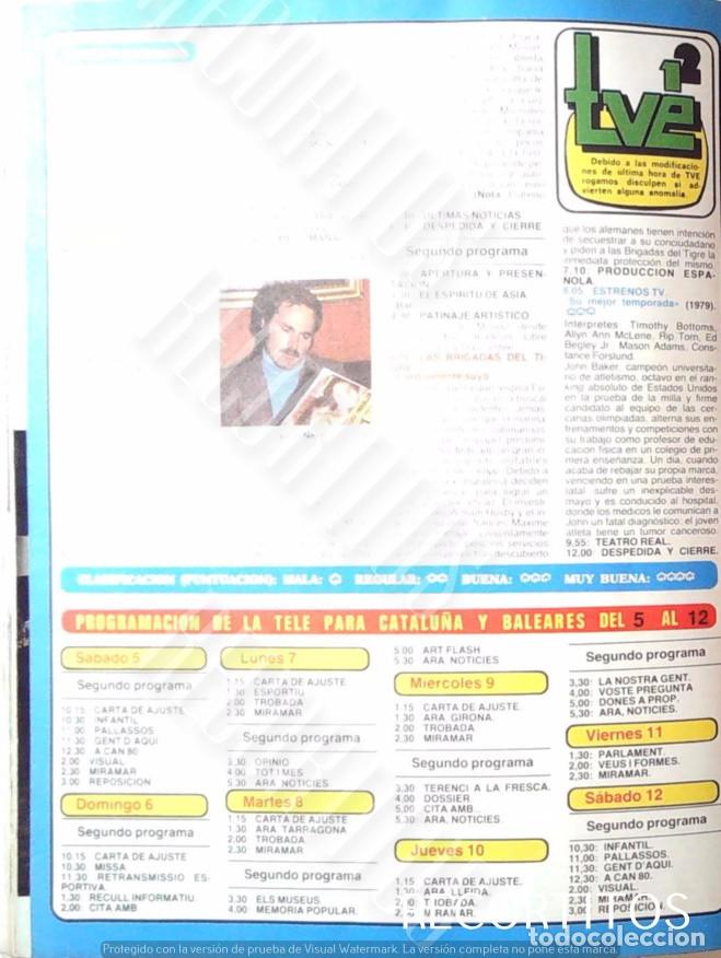 Coleccionismo de revistas y peri&oacute;dicos: FRANCO NERO ACTOR HOJA DE PROGRAMACION