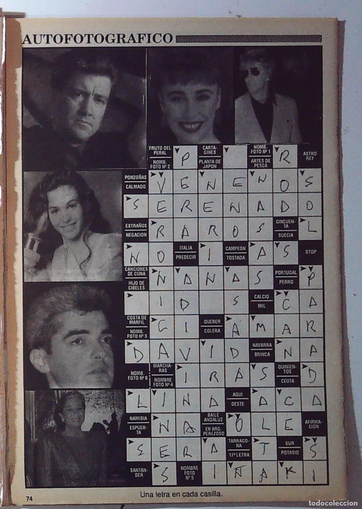 Coleccionismo de Revistas y Peri&oacute;dicos: VERONICA FORQUE INES SASTRE LINA MORGAN