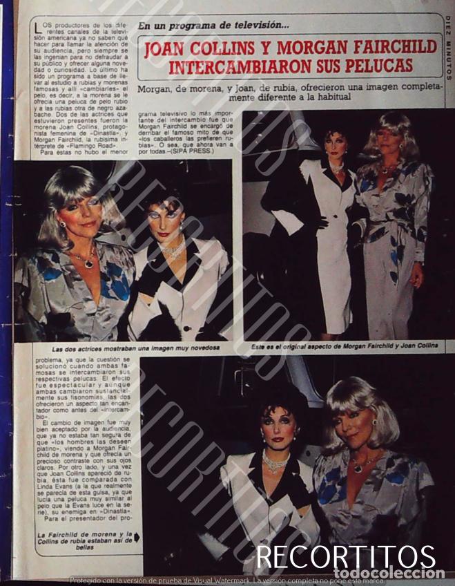 Coleccionismo de revistas y peri&oacute;dicos: JOAN COLLINS MORGAN FAIRCHIELD DINASTY DINASTIA