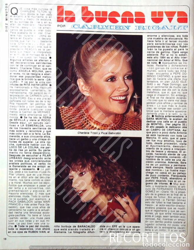Colecionismo de Revistas e Jornais: CHARLENE TILTON PACA GABALDON MARY FRANCIS DALLAS