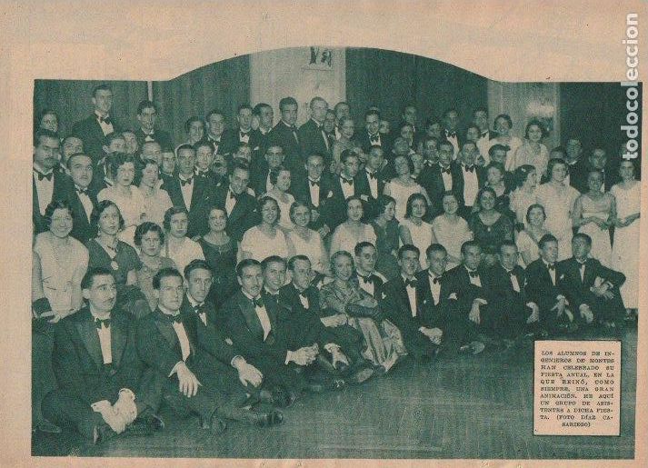 Coleccionismo de Revistas y Peri&oacute;dicos: Fiesta de los alumnos de ingenieros de montes -1933