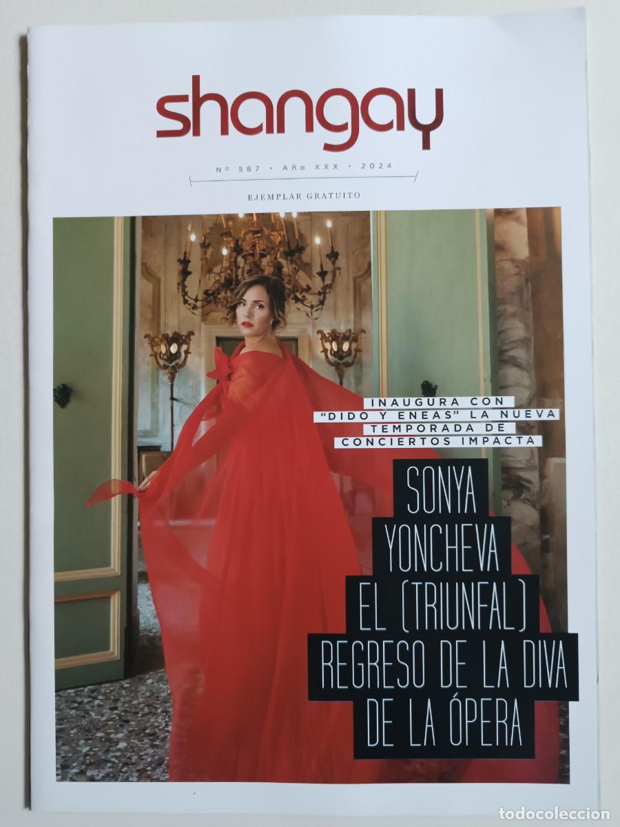Coleccionismo de Revistas y Peri&oacute;dicos: Revista SHANGAY 567 Sonya Yoncheva Hinds Agoney Alaska Marc Calder&oacute; Sabrina Carpenter Mina Serrano
