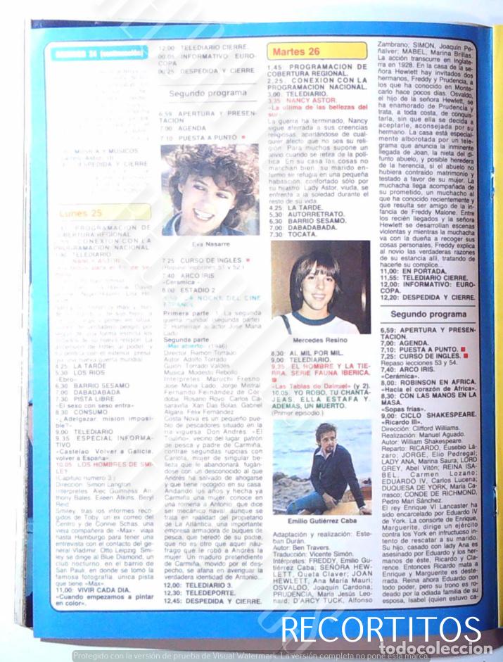 Coleccionismo de revistas y peri&oacute;dicos: EMILIO GUTIERREZ CABA MERCEDES REDINO EVA NASARRE