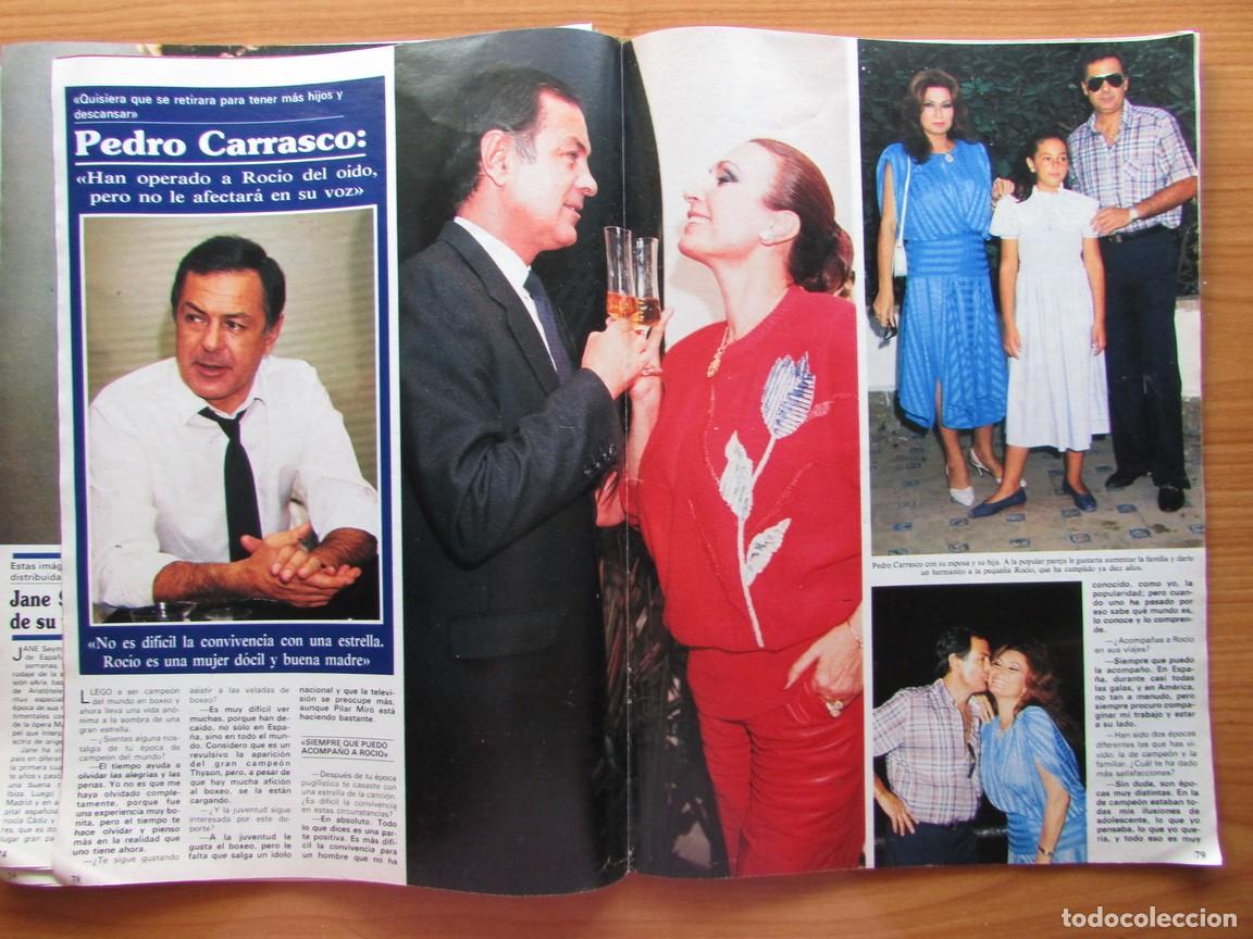Coleccionismo de Revistas y Peri&oacute;dicos: RECORTE REVISTA SEMANA 2516 1988 PEDRO CARRASCO Y ROC&Iacute;O JURADO 4 P&Aacute;GS