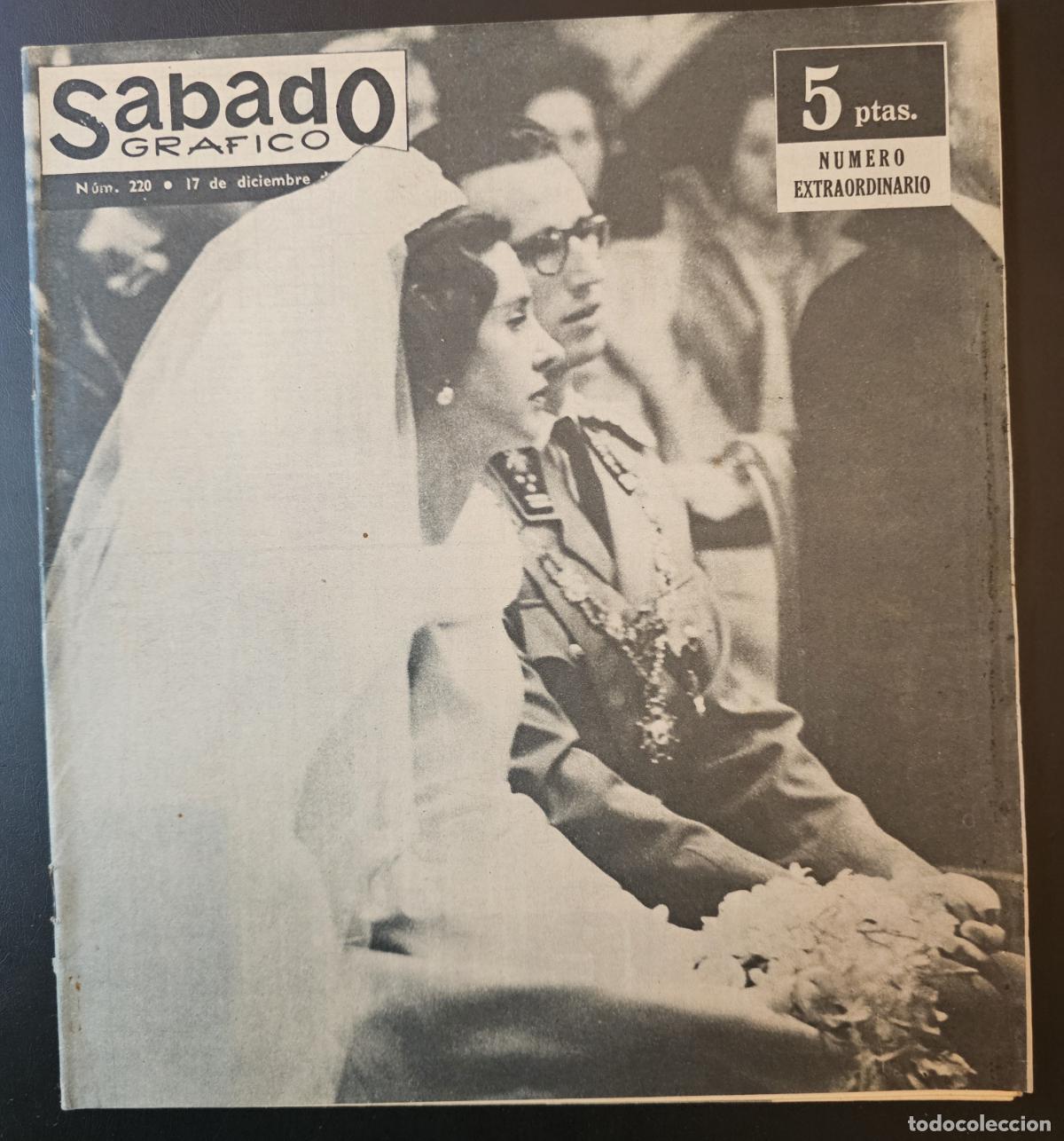 Colecionismo de Revistas e Jornais: REVISTA SABADO GRAFICO 1960 - BODA DE LOS REYES DE BELGICA - NUMERO EXTRAORDINARIO