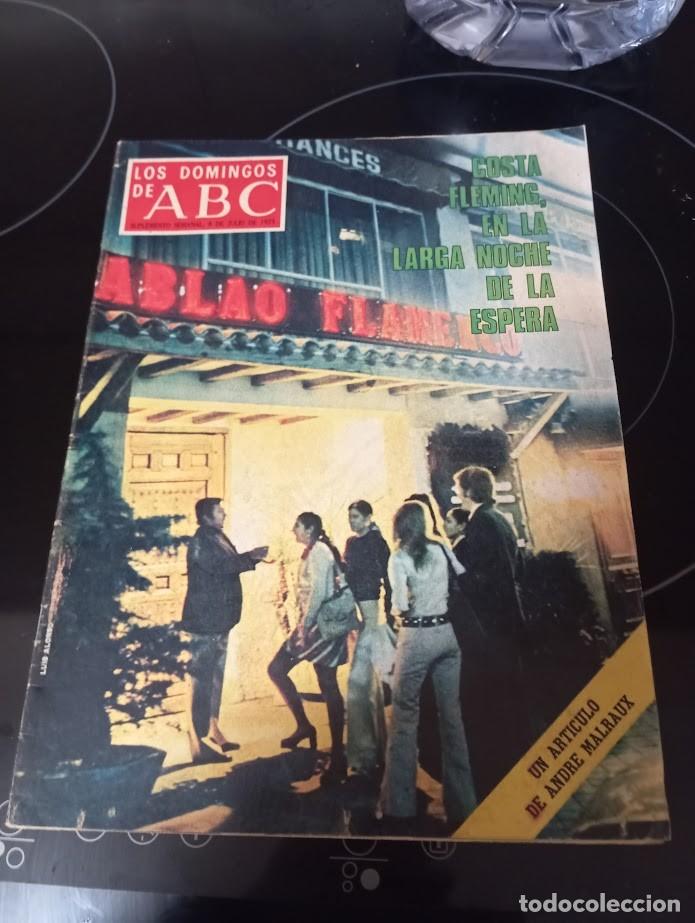Coleccionismo de Revistas y Peri&oacute;dicos: SUPLEMENTO ABC 1973 / COSTA FLEMING MADRID