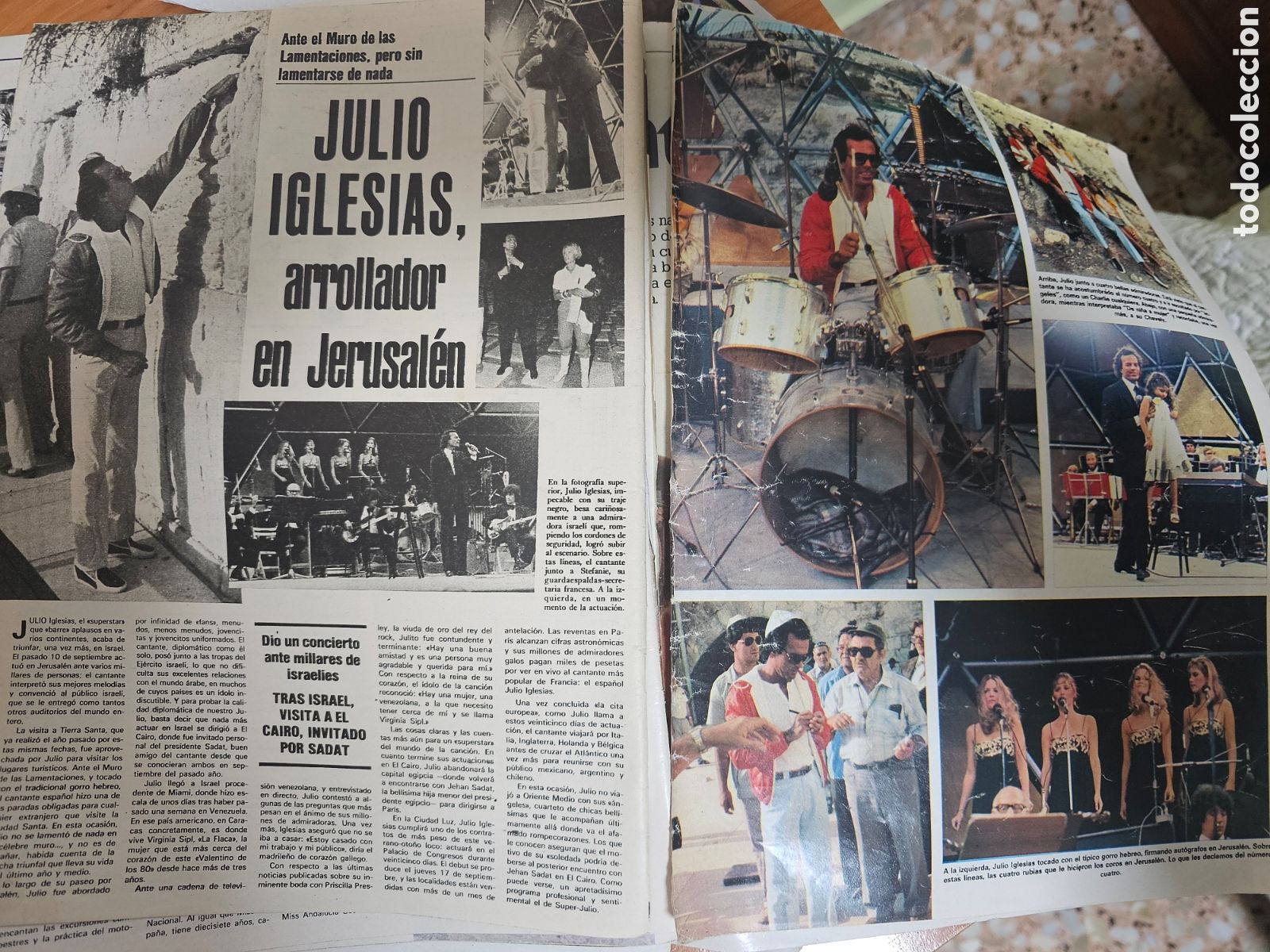 Coleccionismo de Revistas y Peri&oacute;dicos: RECORTE REVISTA SEMANA 2171 1981 JULIO IGLESIAS