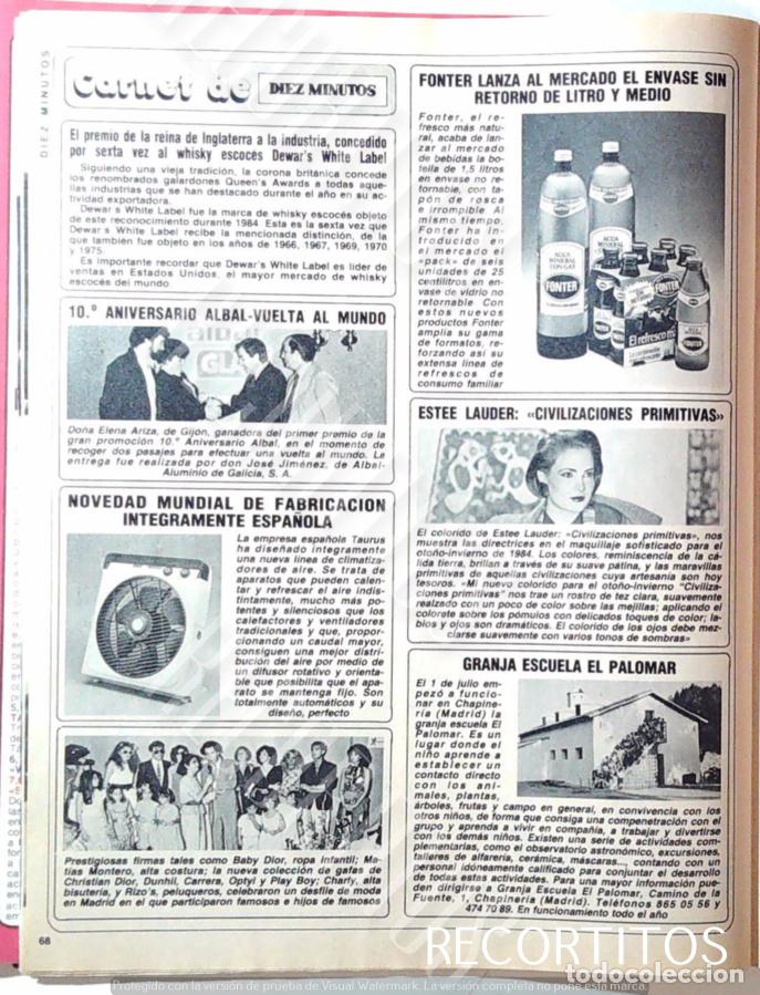 Coleccionismo de Revistas y Peri&oacute;dicos: ESTEE LAUDER ALBAR FONTER PUBLI NOTAS TAURUS BABY DIOR