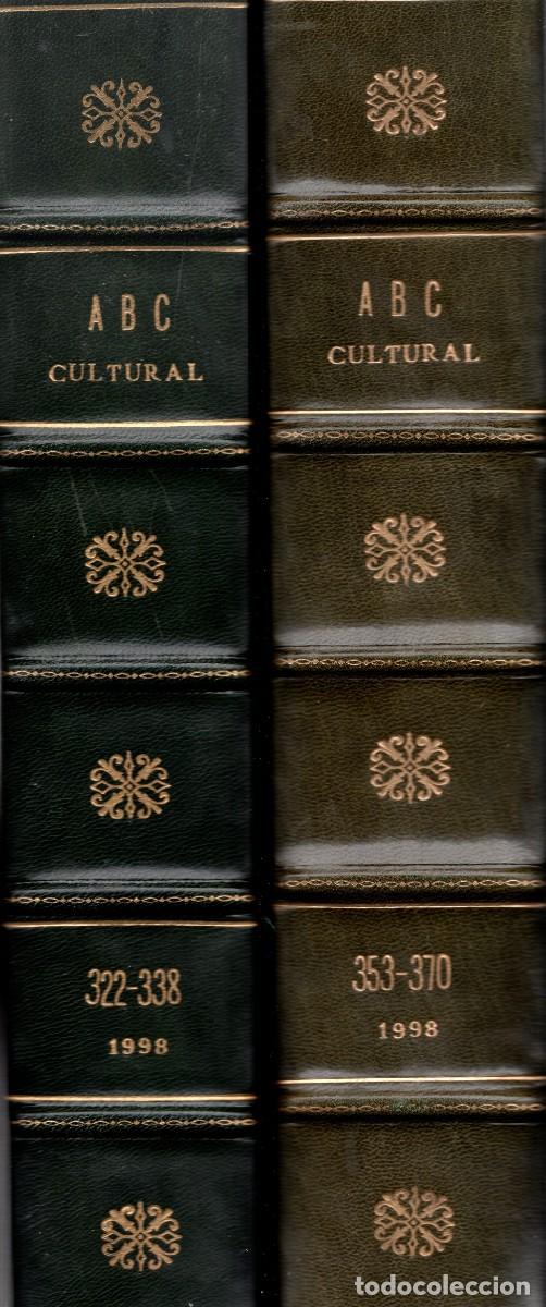 Coleccionismo de Revistas y Peri&oacute;dicos: ABC CULTURAL. Suplementos 322 A 338 (02/01/1998 a 24/04/1998) Y 353 A 370 (03/09 A 31/12/1998