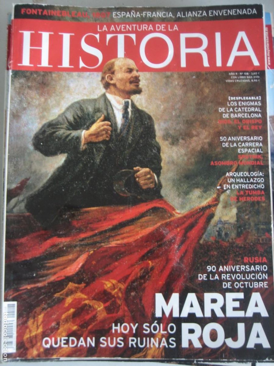 Sammeln von Zeitschriften und Zeitungen: LA AVENTURA DE LA HISTORIA. N&ordm; 108. MAREA ROJA - LA REVOLUCION RUSA