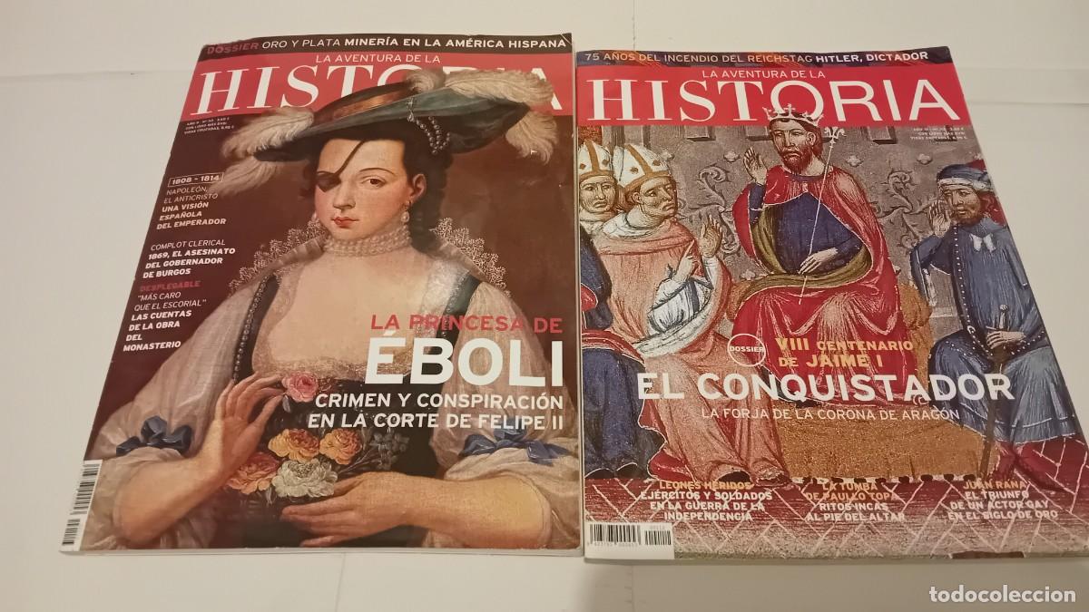 Collectionnisme de Revues et Journaux: lote 2 revistas **LA AVENTURA DE LA HISTORIA * a&ntilde;o 9 n&ordm; 113 y a&ntilde;o 10 n&ordm; 112 **
