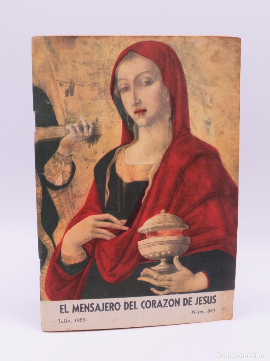 Coleccionismo de revistas y peri&oacute;dicos: REVISTA - EL MENSAJERO DEL CORAZON DE JESUS N&ordm; 853 - JULIO 1959