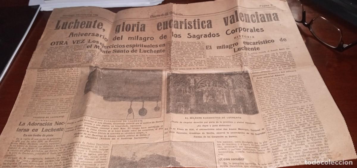 Coleccionismo de revistas y peri&oacute;dicos: Diario de Valencia Luchente