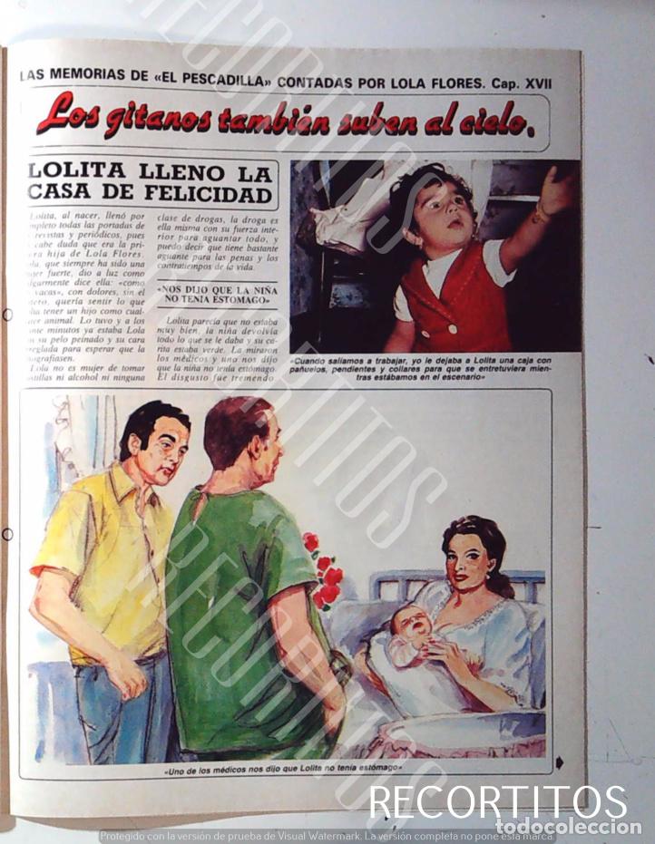 Coleccionismo de Revistas y Peri&oacute;dicos: LAS MEMORIAS DE ANTONIO GONZALEZ EL PESCAILLA VOL XVII 17 LOLA FLORES