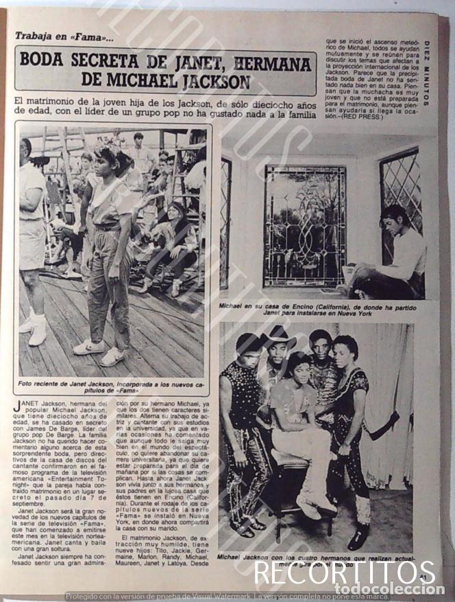 Coleccionismo de revistas y peri&oacute;dicos: MICHAEL JACKSON JANET FIVE - Foto 1